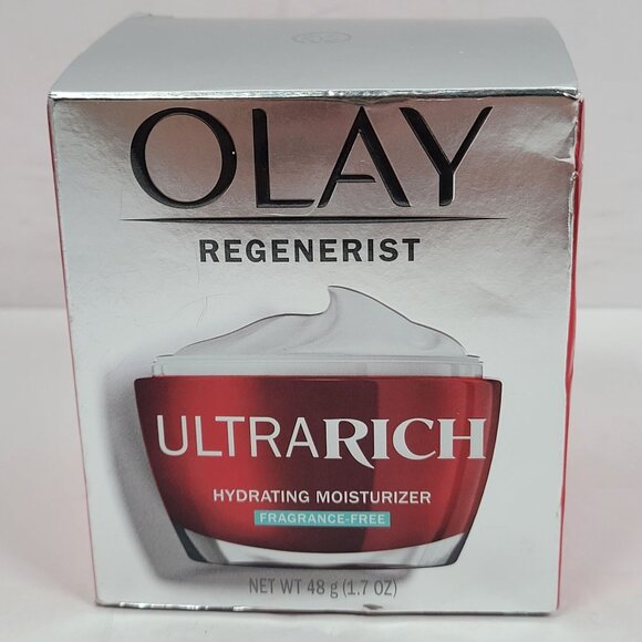 Olay Regenerist Ultra Rich Hydrating Moisturizer Fragrance-Free 48g(1.7OZ) NIB - Picture 1 of 5